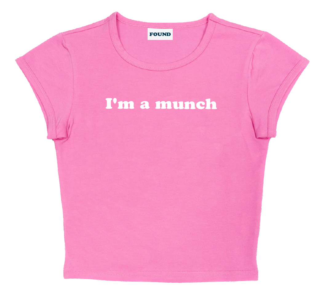 I'm a munch baby tee