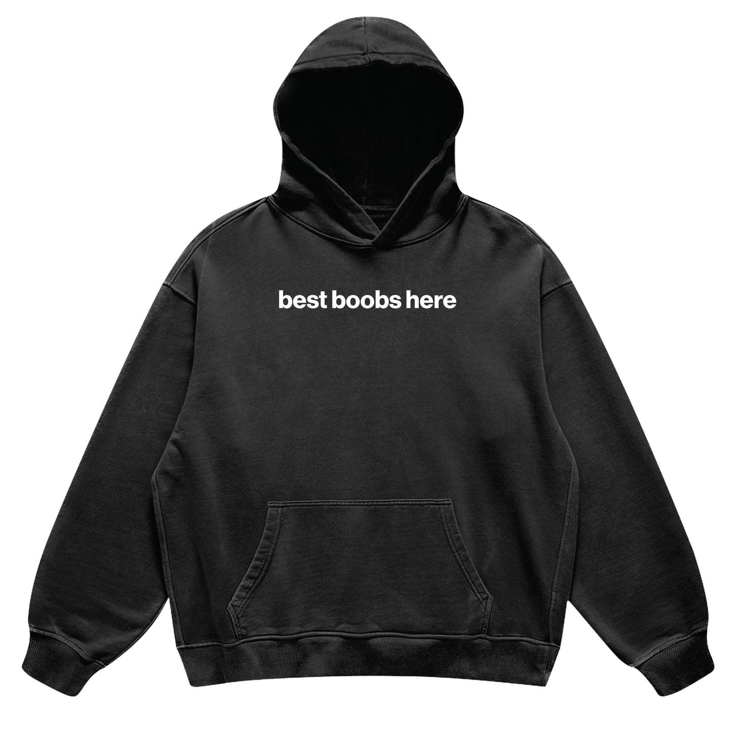 best boobs here hoodie