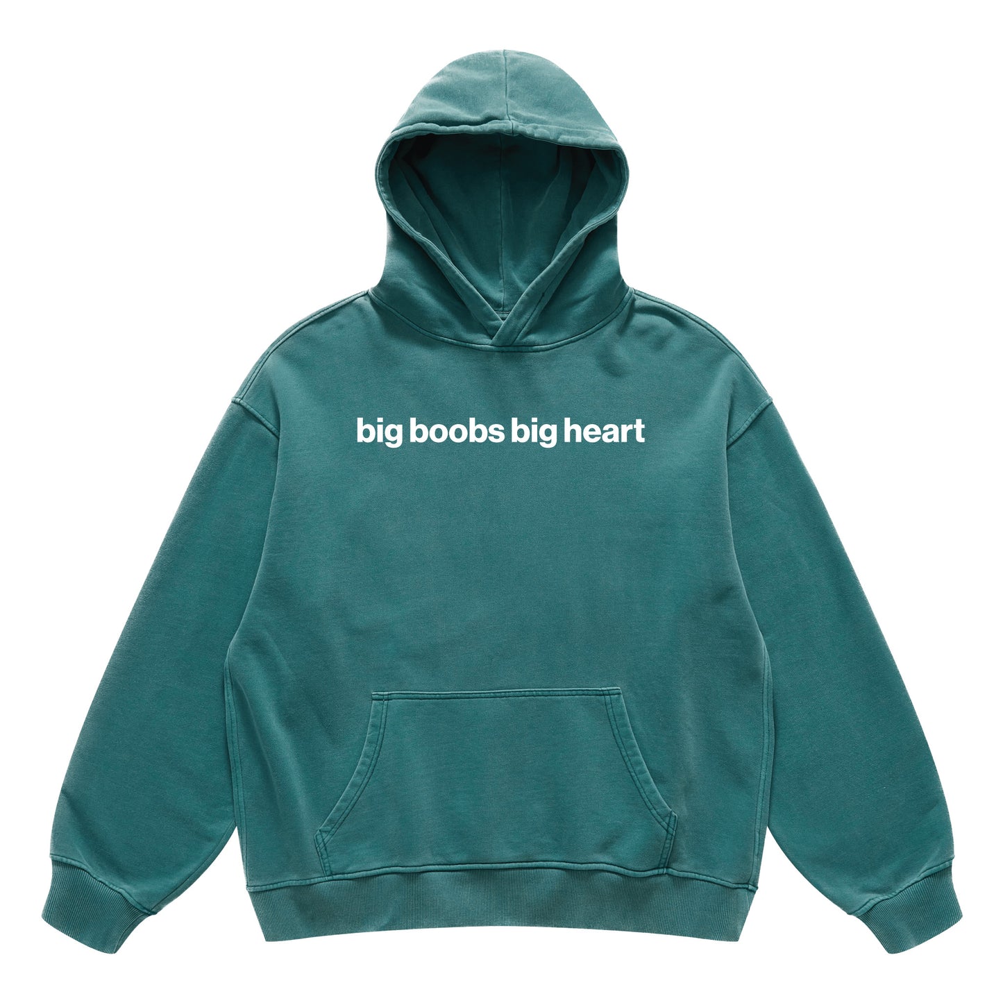 big boobs big heart hoodie