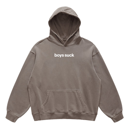 boys suck hoodie