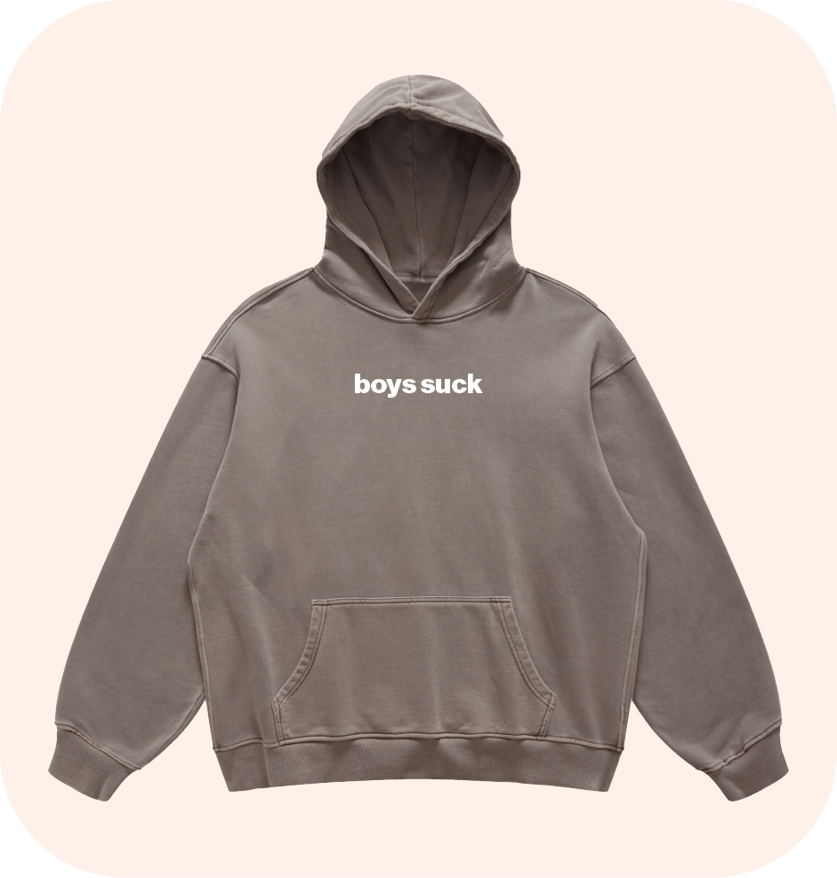boys suck hoodie