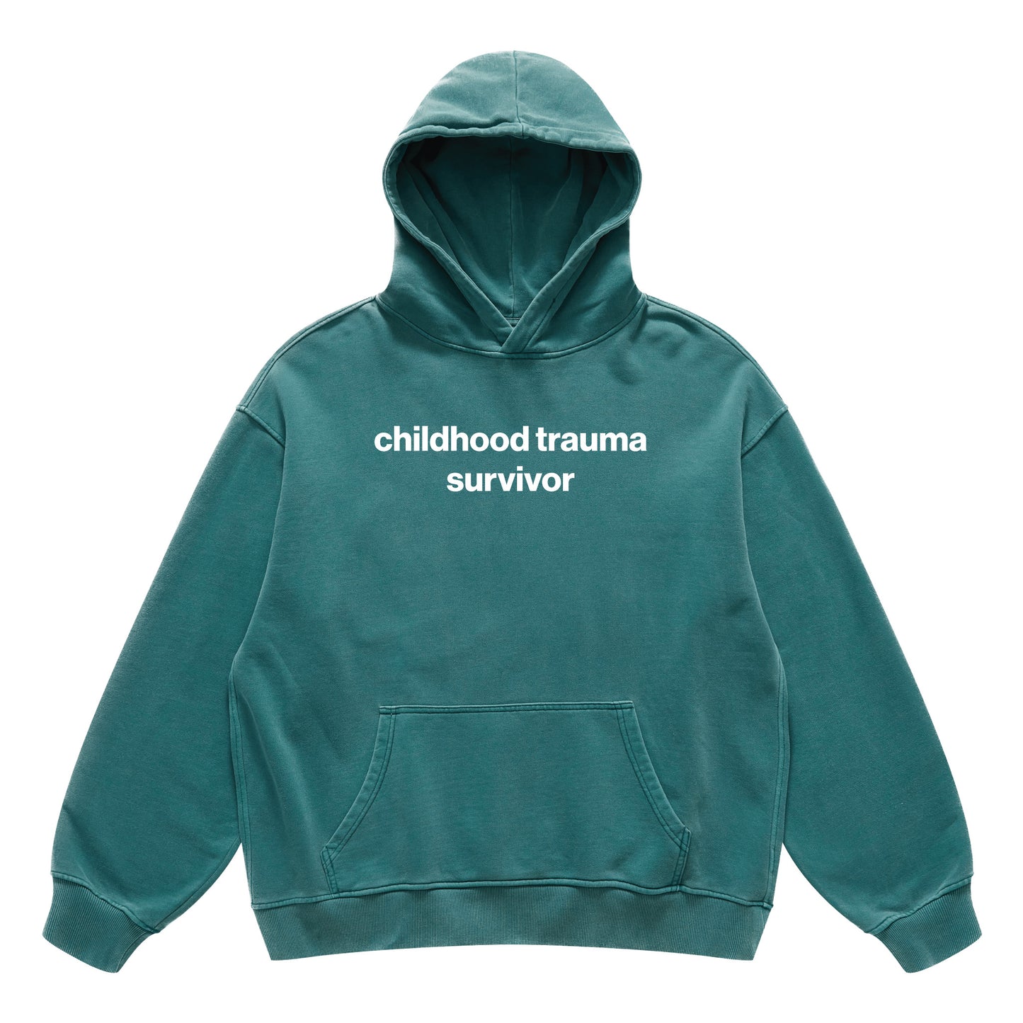 childhood trauma survivor hoodie