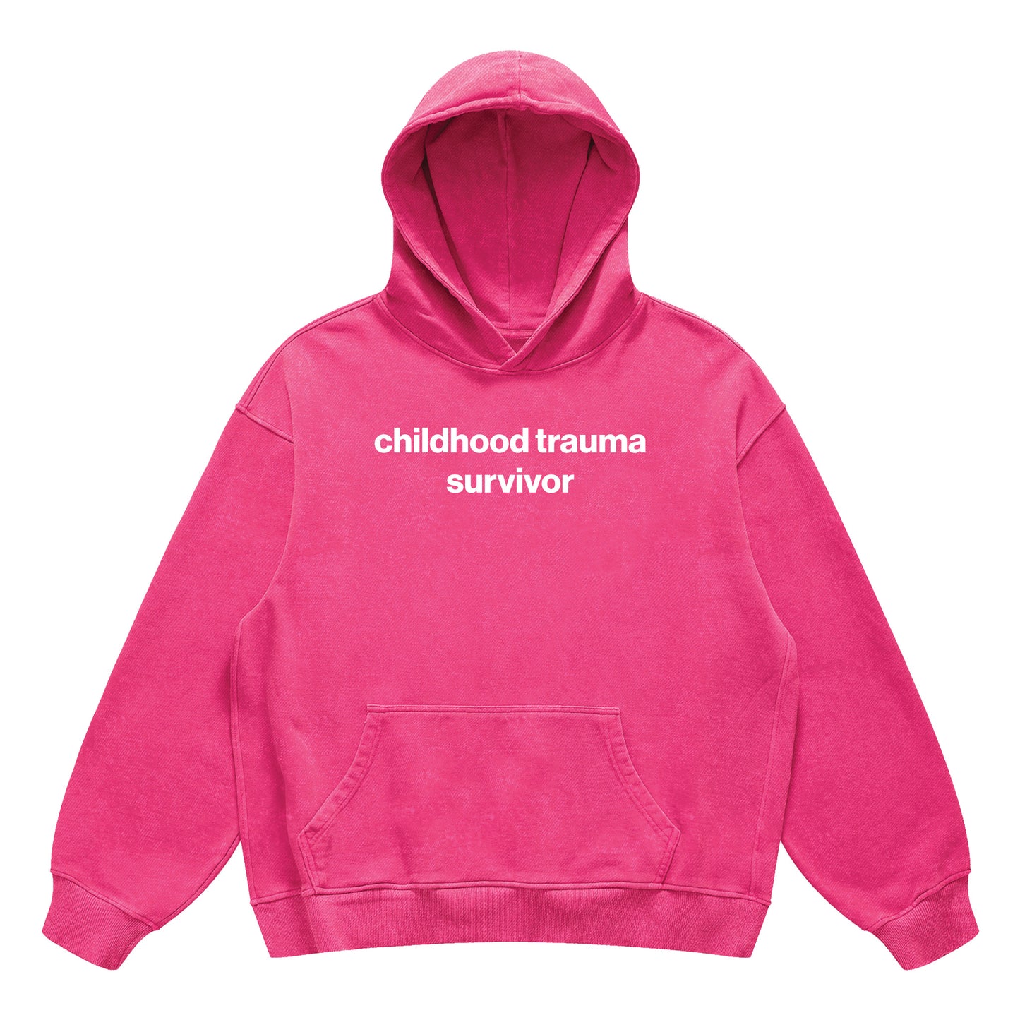 childhood trauma survivor hoodie