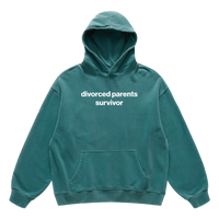 divorced parents survivor hoodie