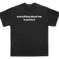 everything about me is perfect shirt