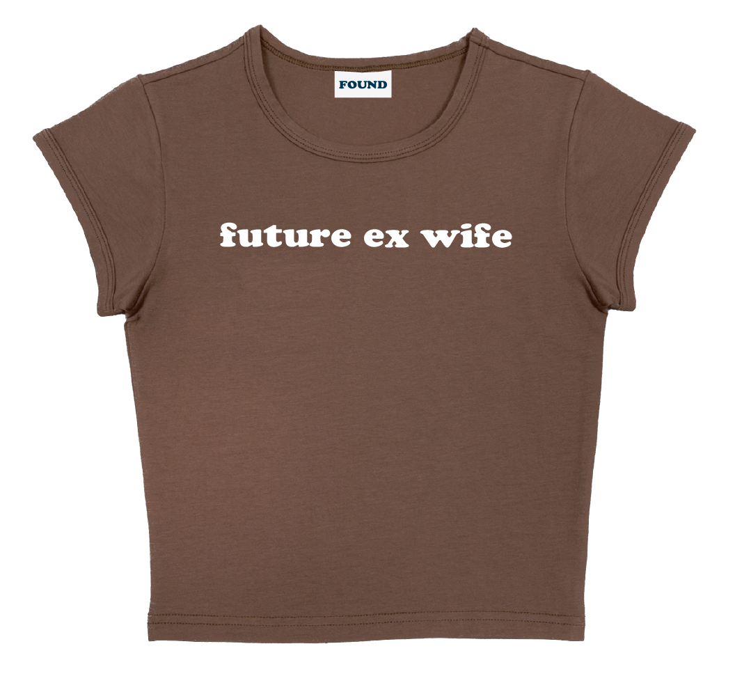 future ex wife baby tee