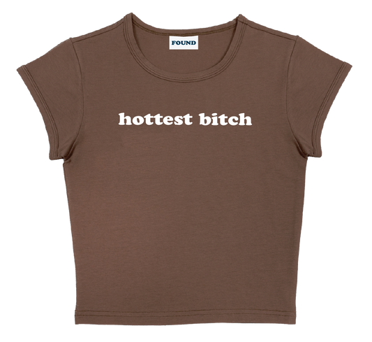 hottest bitch baby tee