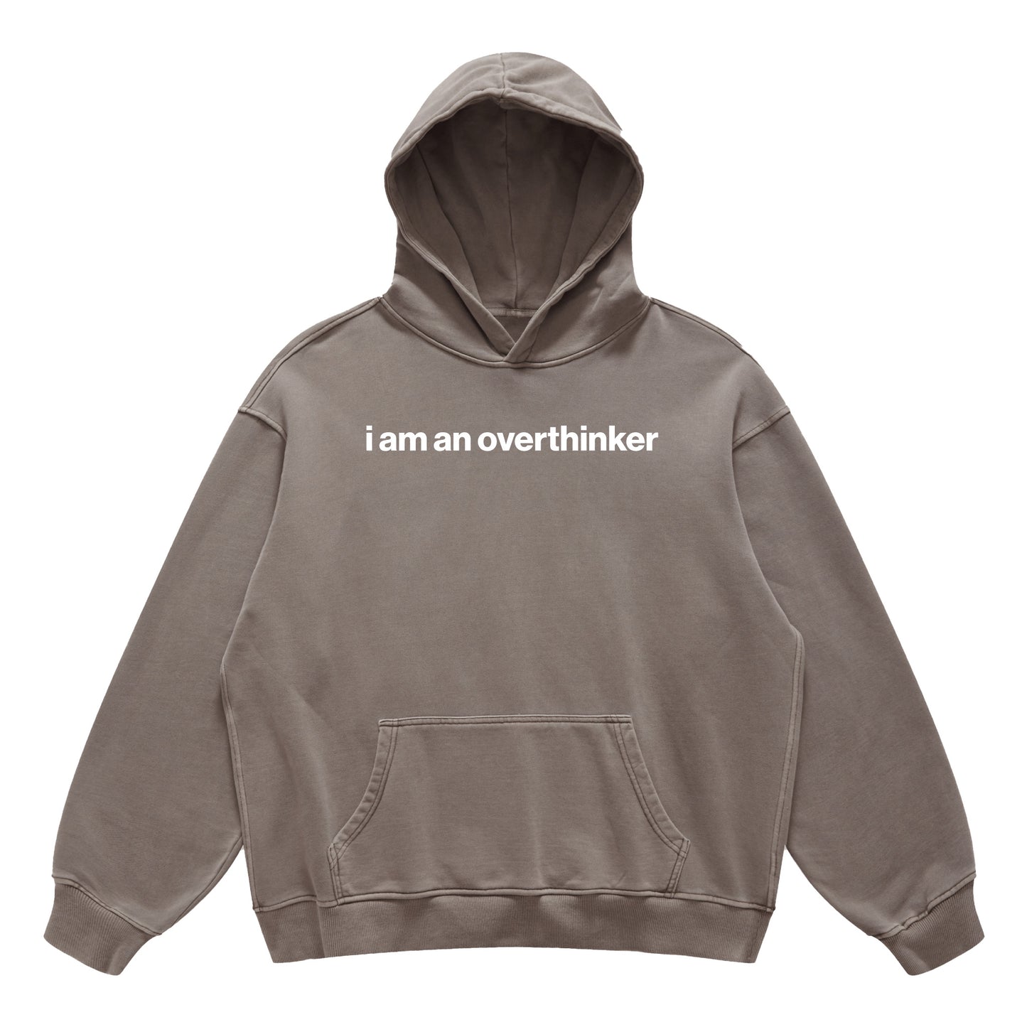 i am an overthinker hoodie