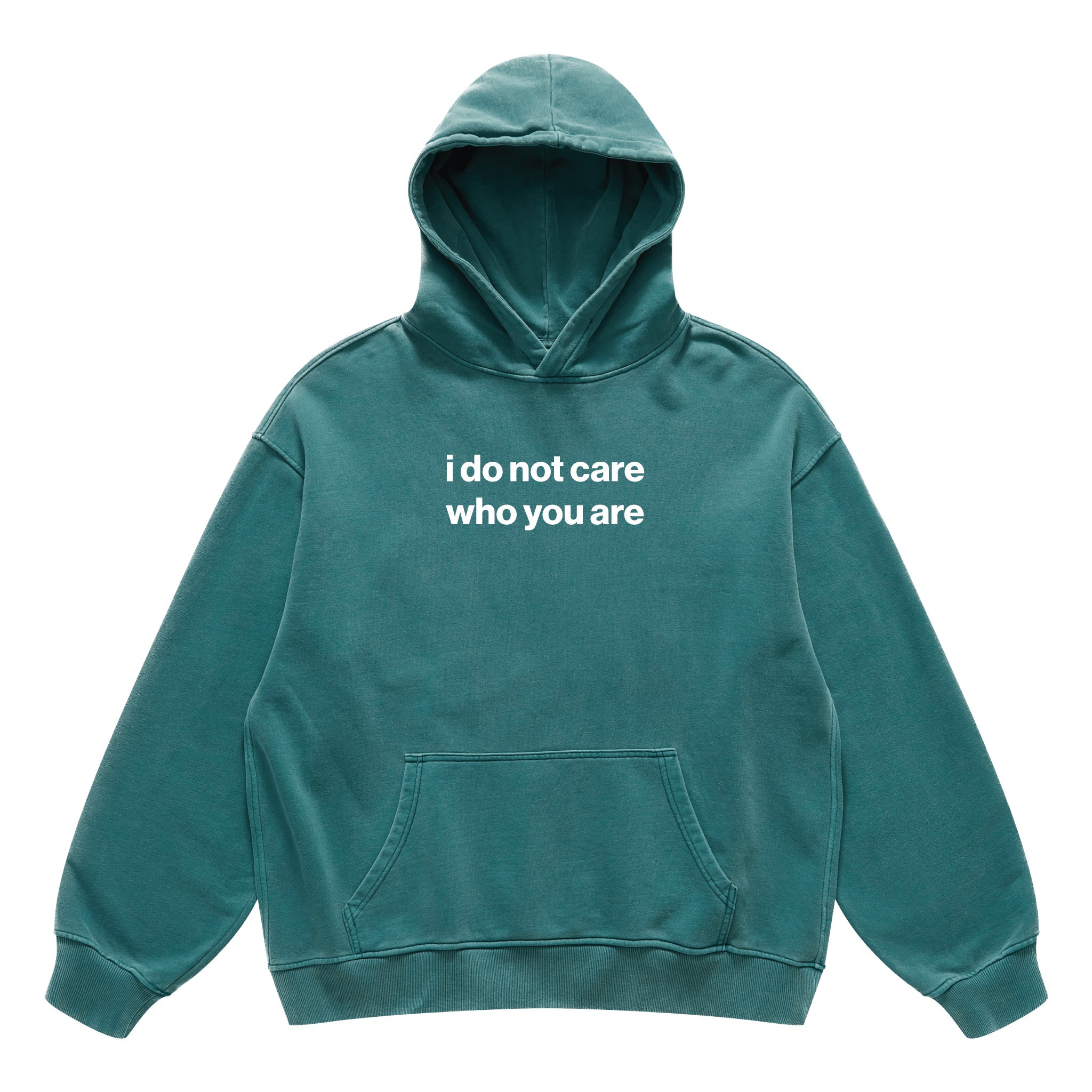 i do not care who you are hoodie