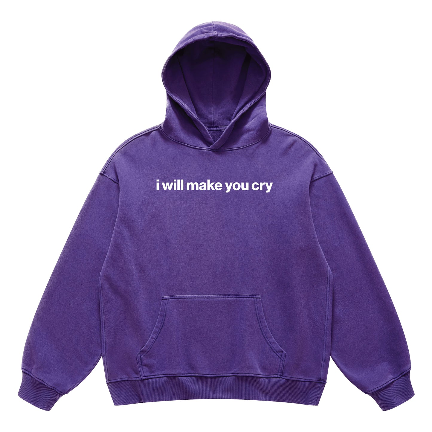 i will make you cry hoodie