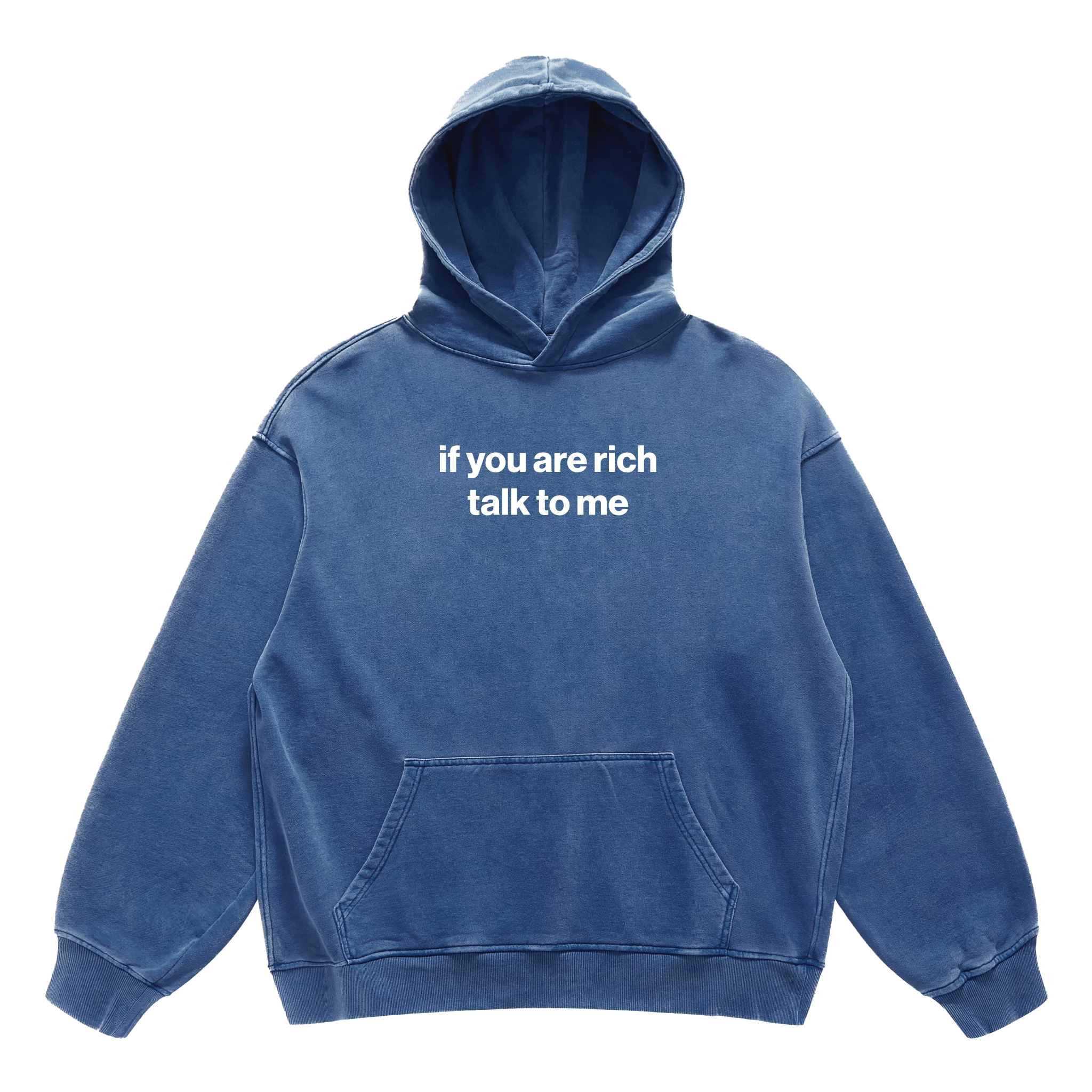 if you are rich talk to me hoodie