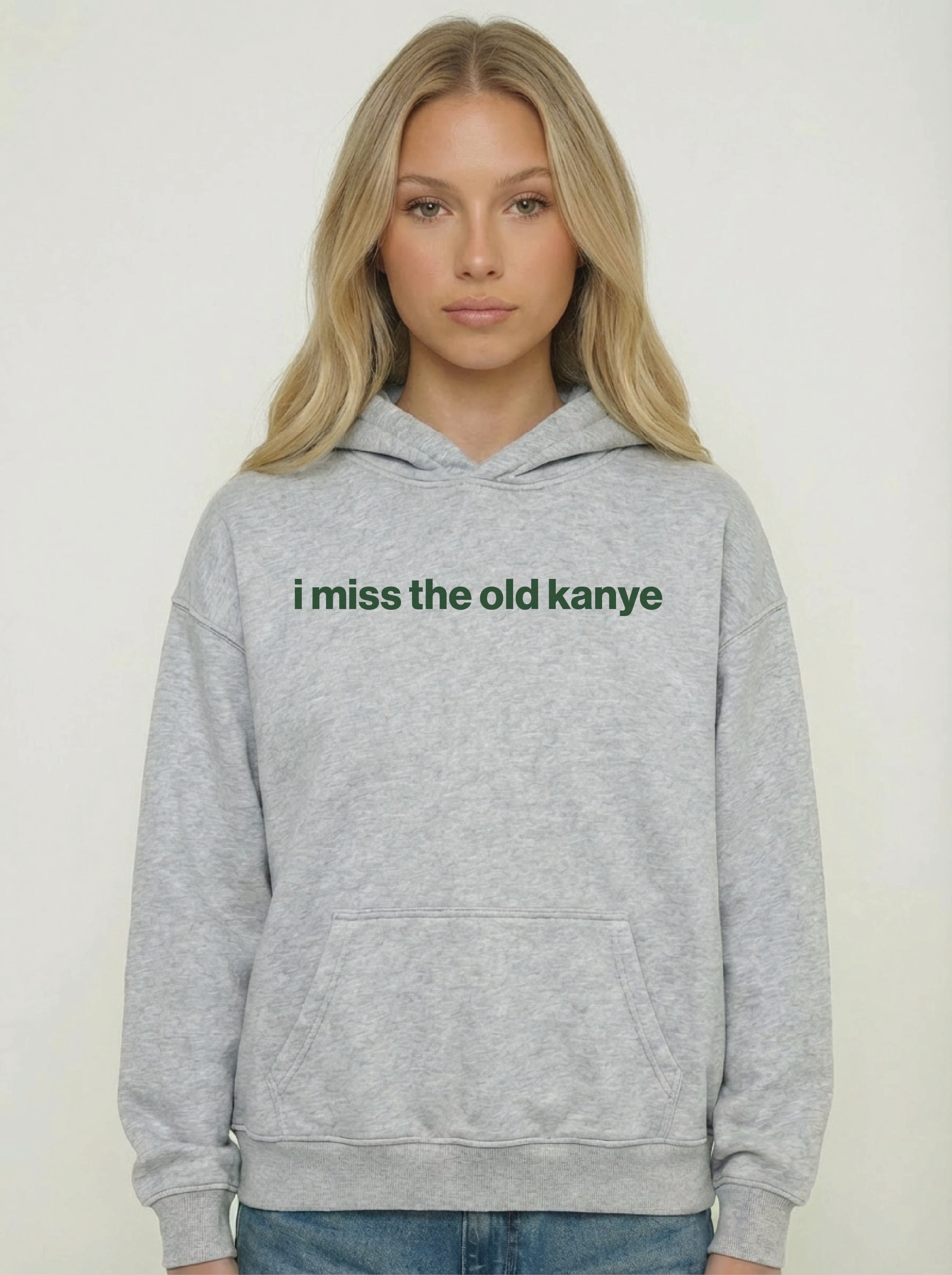 i miss the old kanye hoodie