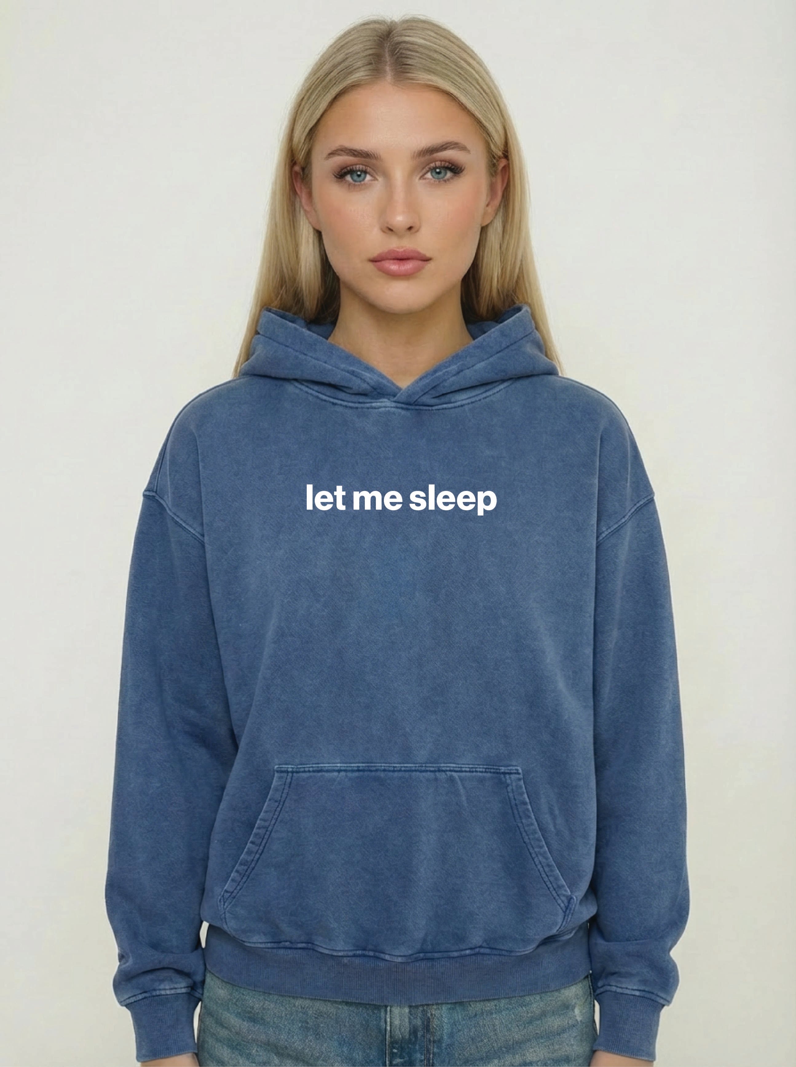 let me sleep hoodie