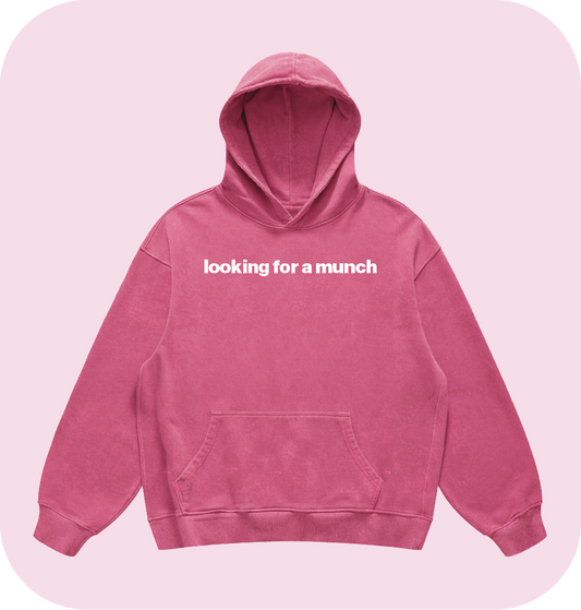 looking for a munch hoodie