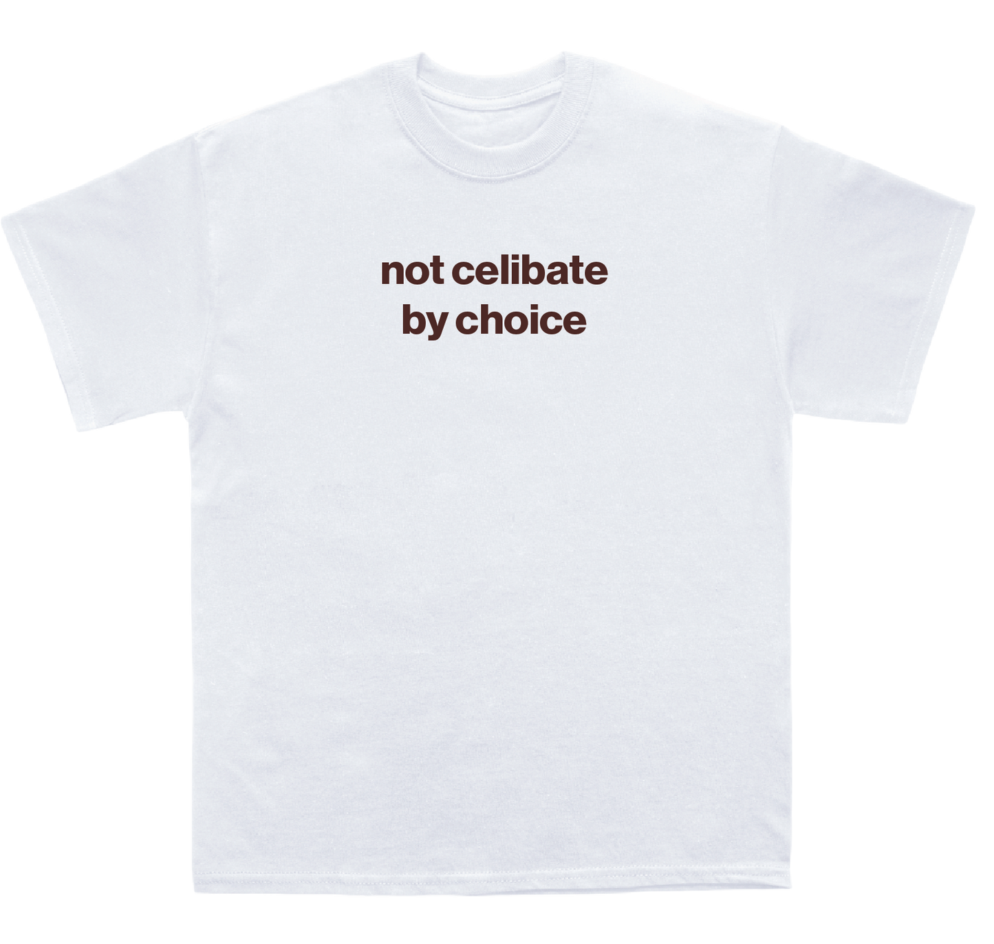 not celibate by choice shirt