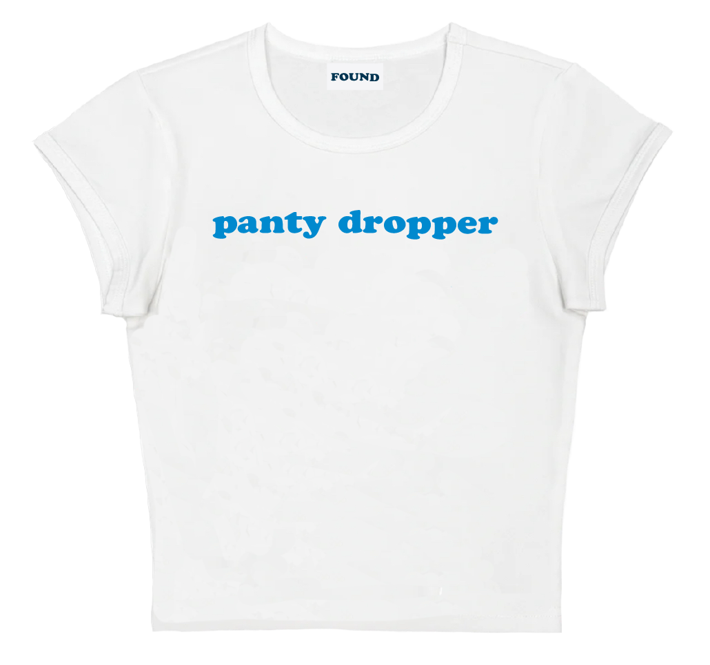 panty dropper baby tee