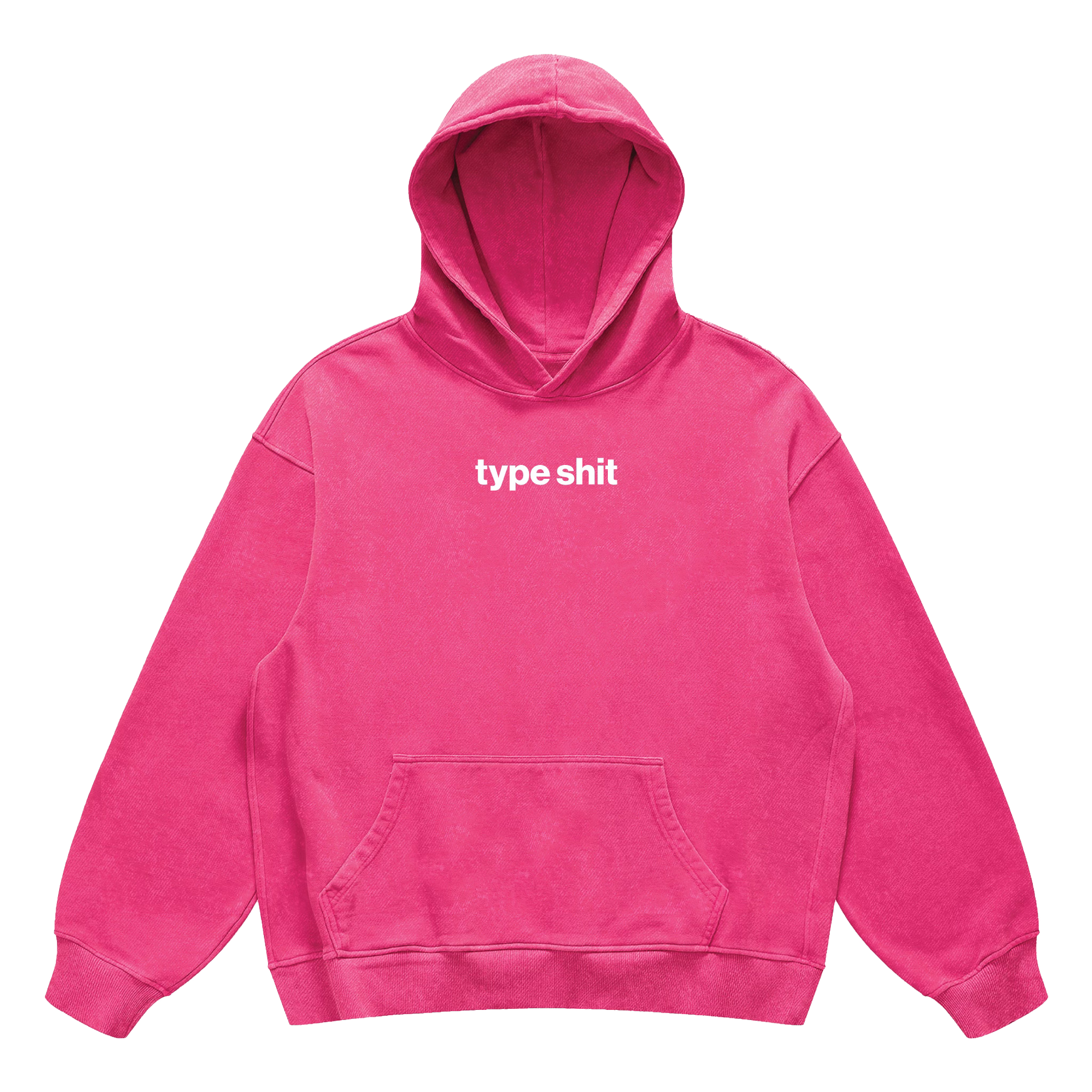 type shit hoodie
