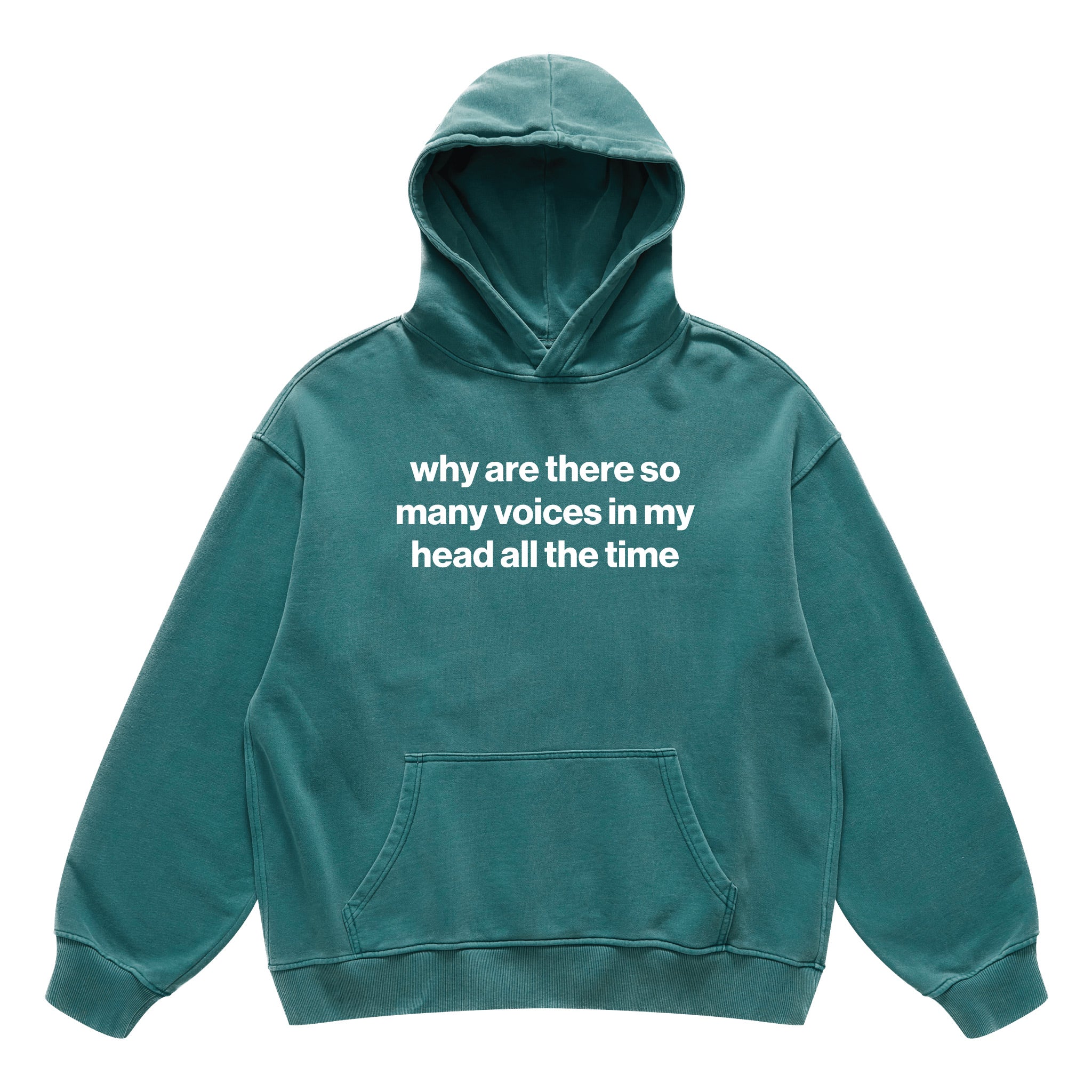 why are there so many voices in my head all the time hoodie