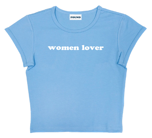 women lover baby tee