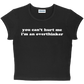 you can't hurt me i'm an overthinker baby tee