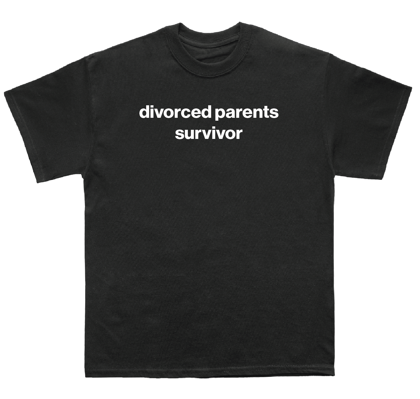 divorced parents survivor shirt