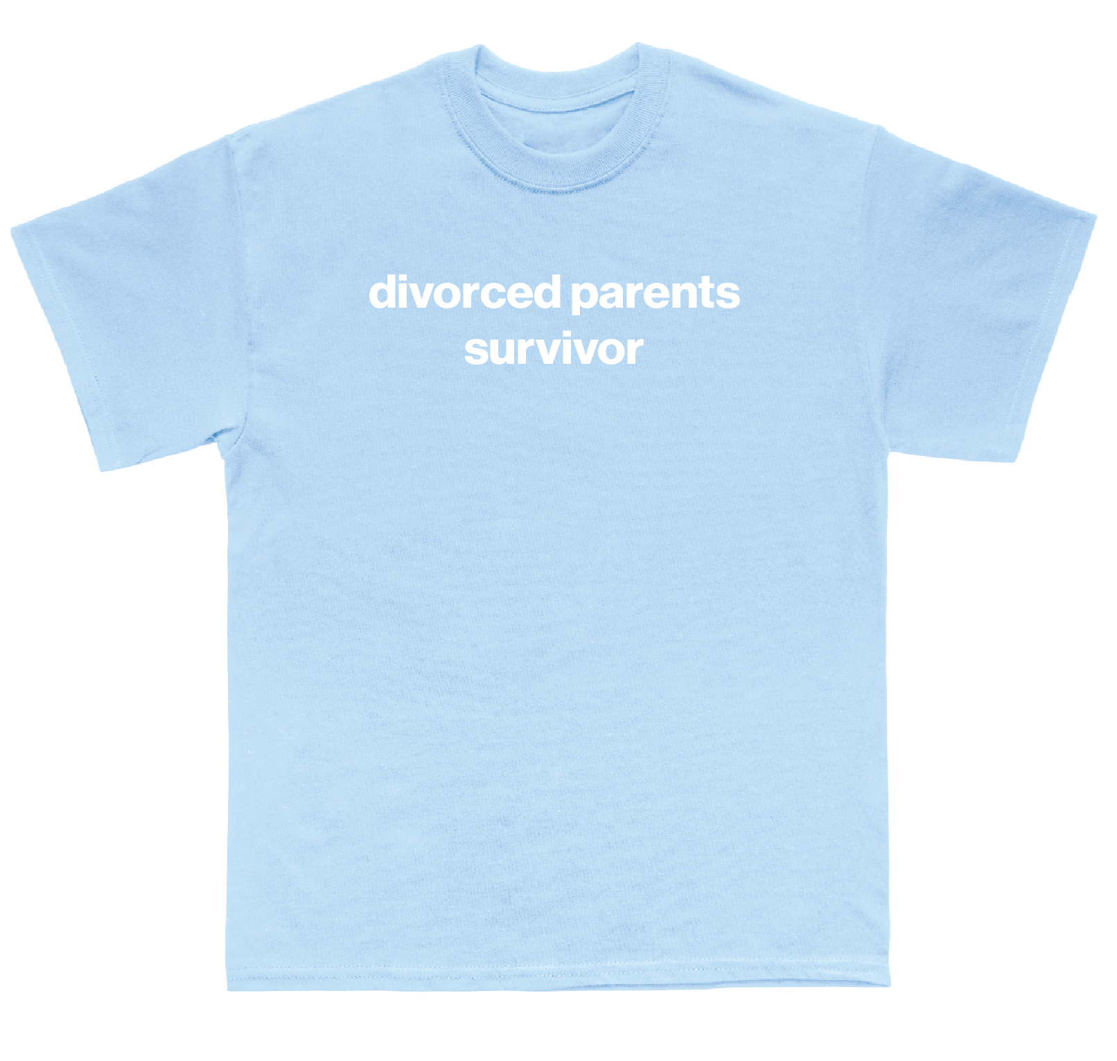 divorced parents survivor shirt