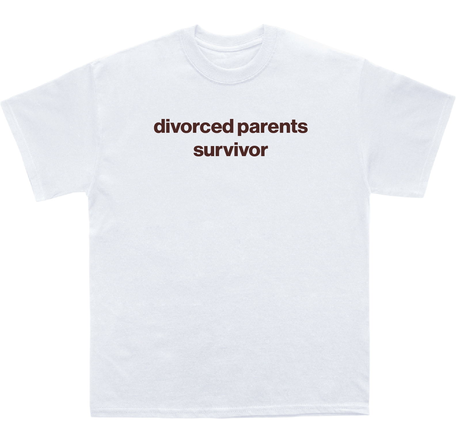 divorced parents survivor shirt